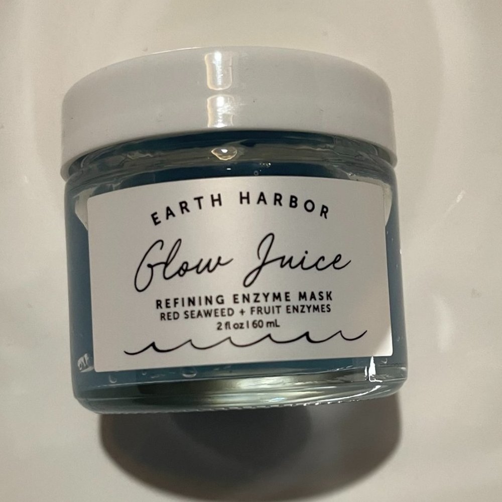 NEW Earth Harbor Glow Juice refining enzyme mask